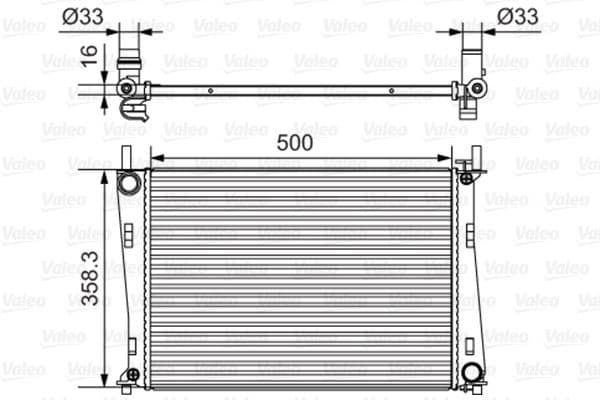 Radiator, engine cooling 734273 - image 2