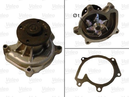 Water Pump, engine cooling 506708 - image 2