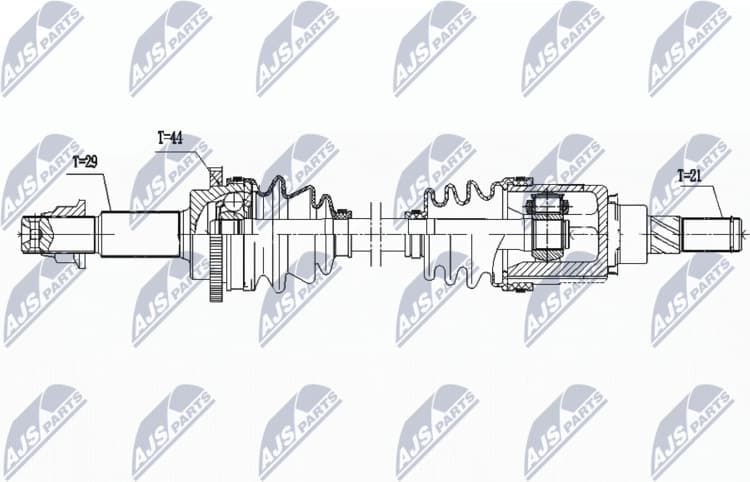 Drive Shaft NPW-NS-166