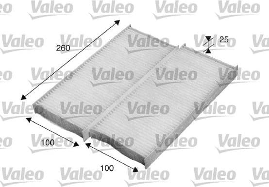 Filter, cabin air VALEO ESSENTIAL 715520 - image 2