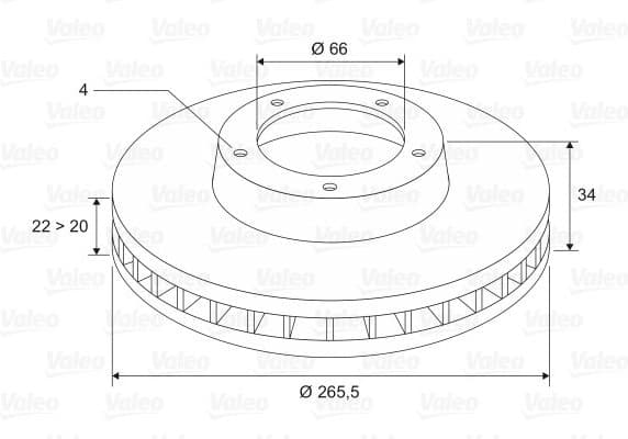 Brake Disc 186695 - image 6