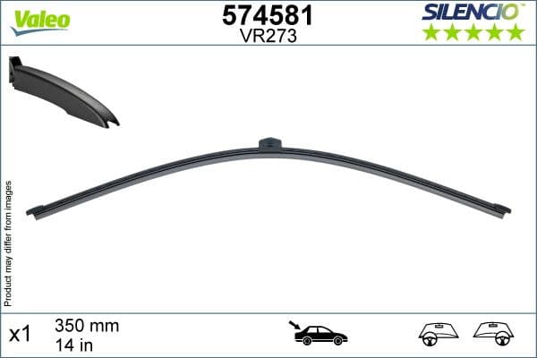 Wiper Blade SILENCIO REAR 574581 - image 4