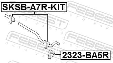 Repair Kit, stabiliser bush SKSB-A7R-KIT - image 2