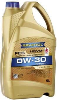 Engine Oil RAVENOL FES SAE 0W-30 1111146-005-01-999