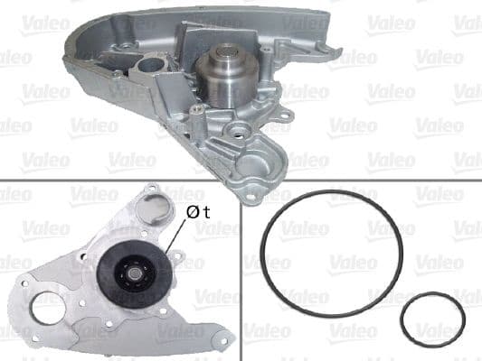 Water Pump, engine cooling 506864 - image 2