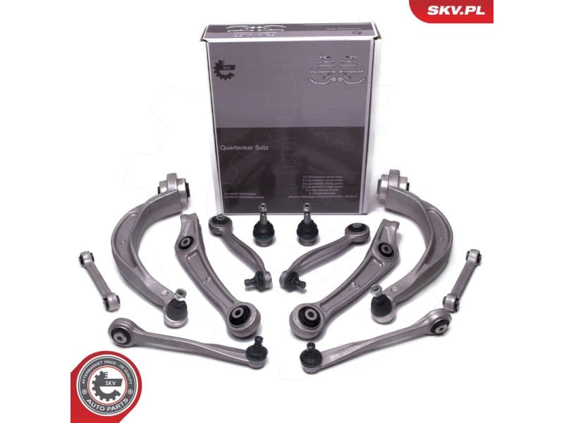 Control/Trailing Arm Kit, wheel suspension 04SKV690