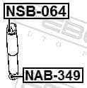 Spacer Tube, shock absorber NSB-064 - image 2