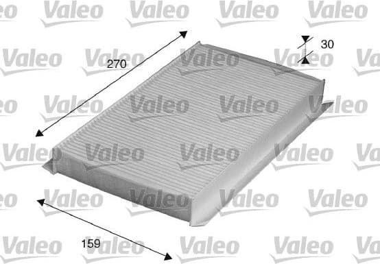 Filter, cabin air VALEO ESSENTIAL 715518 - image 2