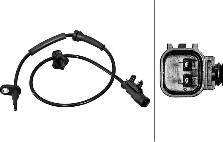 Sensor, wheel speed 6PU 358 217-211