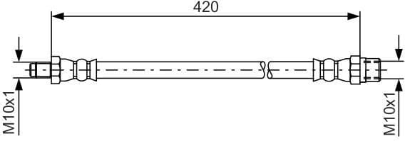 Brake Hose 1 987 476 077