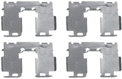 Accessory Kit, disc brake pad 1 987 474 472