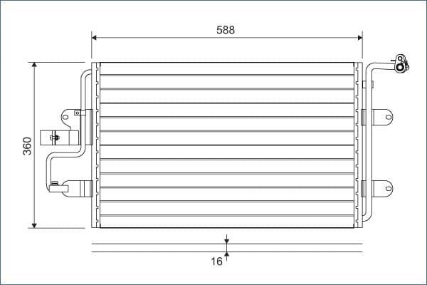 Condenser, air conditioning 817244 - image 3