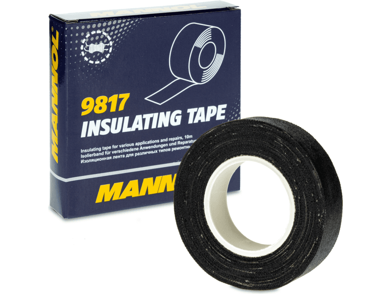 Juosta izoliacinė blizgi MANNOL izoliacija19mm 10m - MANNOL9817