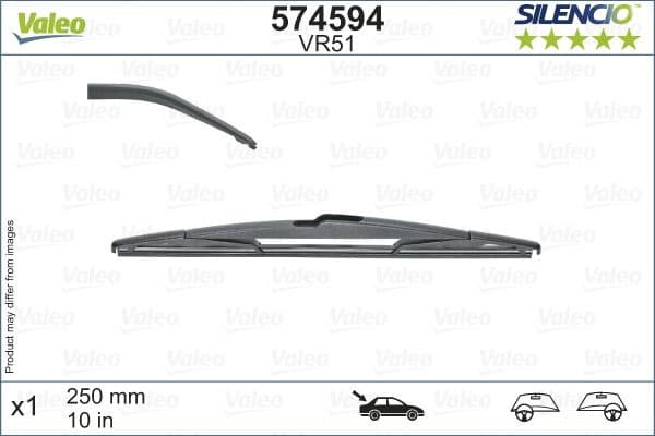 Wiper Blade SILENCIO REAR 574594 - image 6