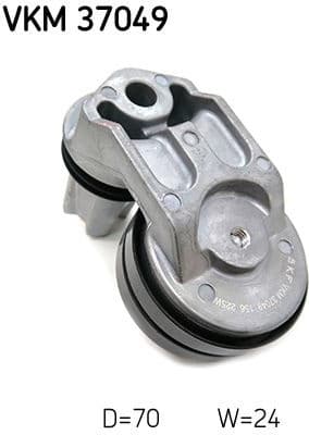 Deflection/Guide Pulley, V-ribbed belt VKM 37049 - image 2