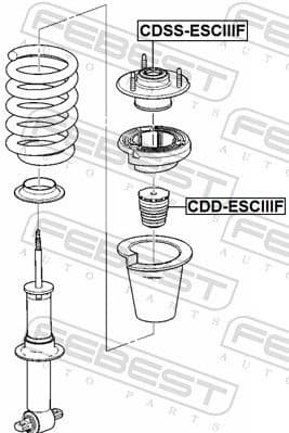 Suspension Strut Support Mount CDSS-ESCIIIF - image 2