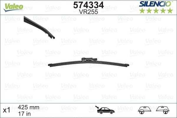 Wiper Blade SILENCIO REAR 574334 - image 4