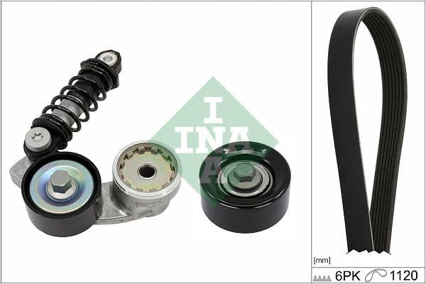 V-ribbed Belt Set 529 0546 10