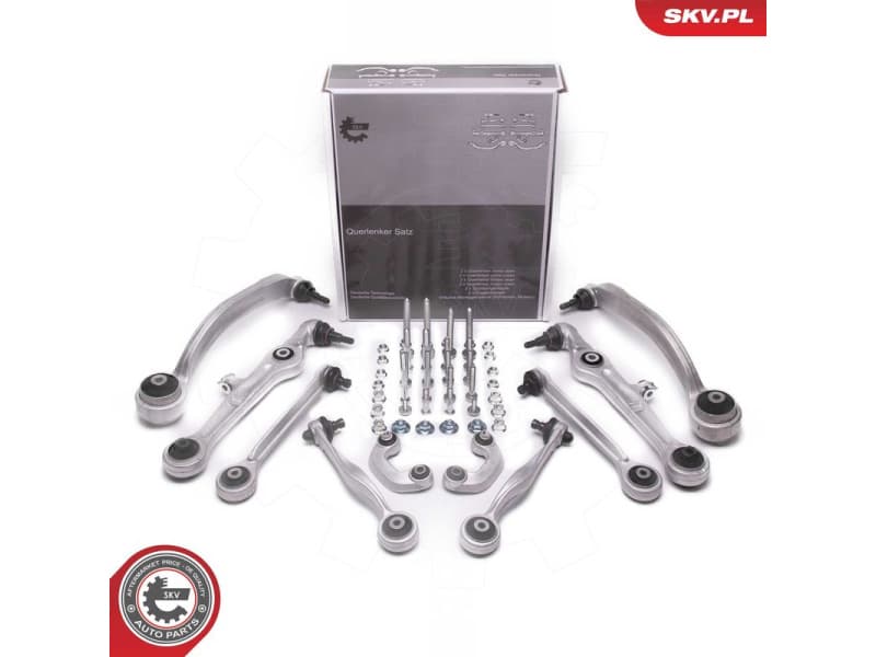 Control/Trailing Arm Kit, wheel suspension 04SKV730
