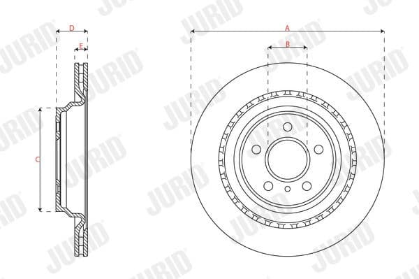 Brake Disc COAT+ 563348JC - image 2