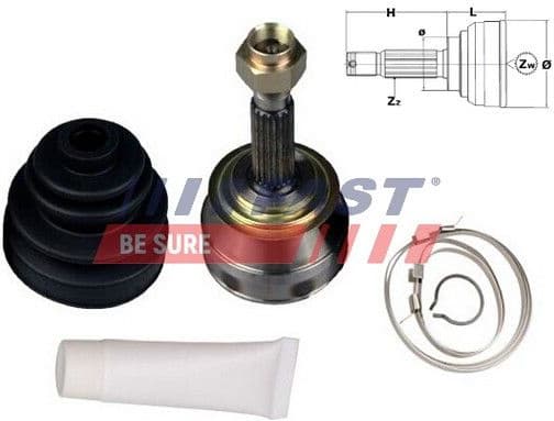 Joint Kit, drive shaft FT25002K