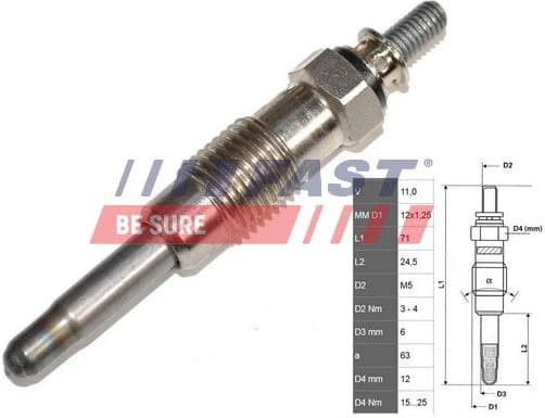 Glow Plug FT82710