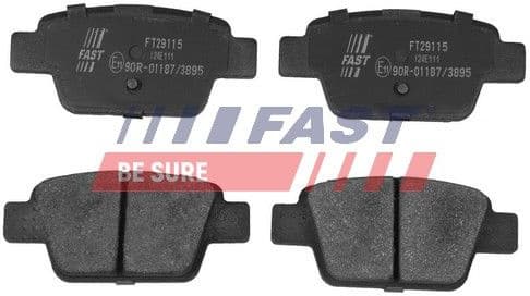 Brake Pad Set, disc brake FT29115 - image 2