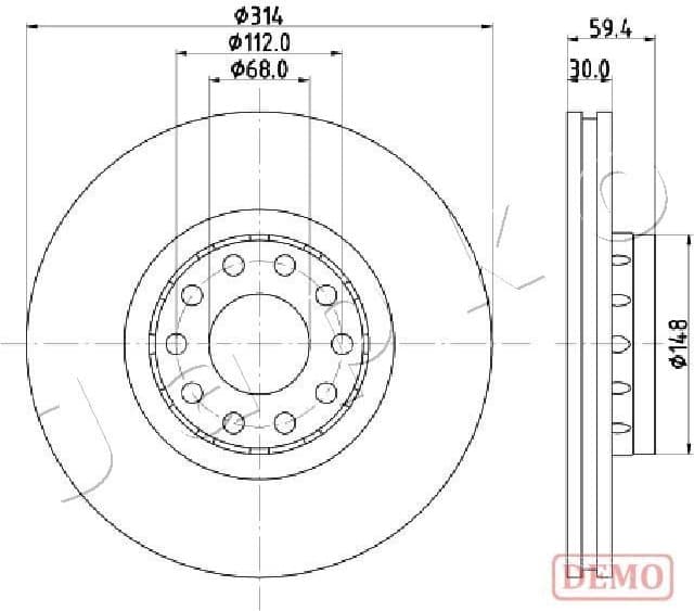 Brake Disc 600924C