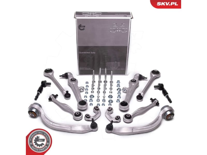 Control/Trailing Arm Kit, wheel suspension 04SKV860