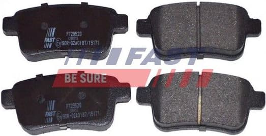 Brake Pad Set, disc brake FT29528