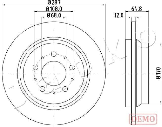 Brake Disc 610321C
