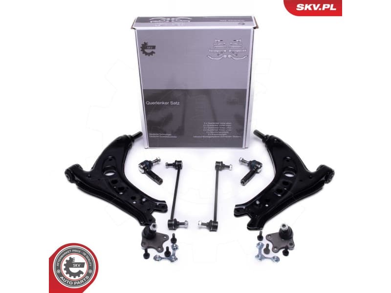 Control/Trailing Arm Kit, wheel suspension 04SKV740