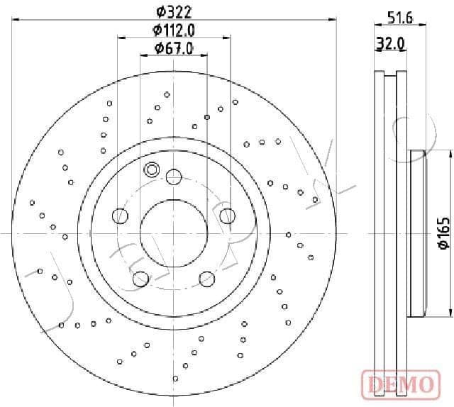 Brake Disc 600528C