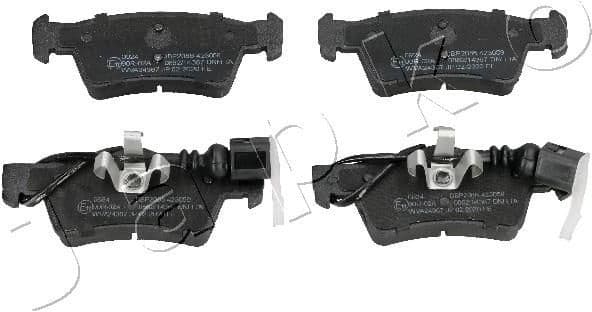 Brake Pad Set, disc brake 510924