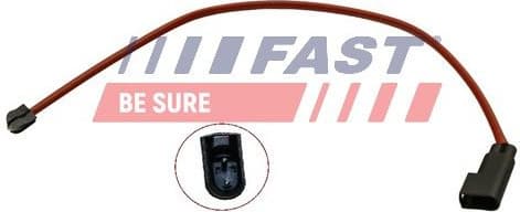 Warning Contact, brake pad wear FT32601