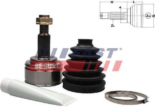 Joint Kit, drive shaft FT25093K