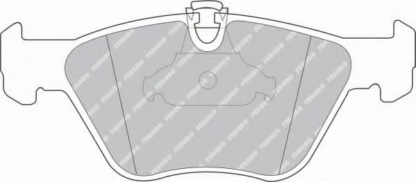 Brake pads front, Top Quality FDB1073 - image 3
