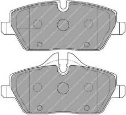 Brake pads front, Top Quality FDB1747