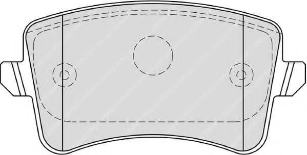 Brake pads rear, Top Quality FDB4190 - image 4