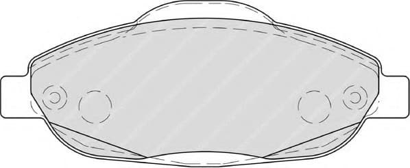 Brake pads front, Top Quality FDB4003 - image 4