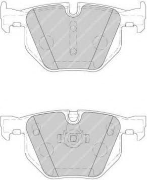 Brake pads rear, Top Quality FDB1748 - image 4