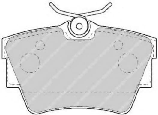 Brake pads rear, Top Quality FVR1516 - image 4