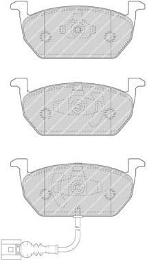 Brake pads front, Top Quality FDB4454 - image 3