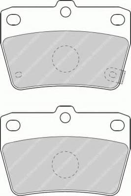 Brake pads rear, Top Quality FDB1531 - image 3