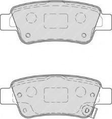 Brake pads rear, Top Quality FDB4233 - image 3