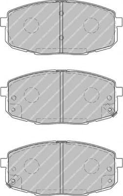 Brake pads front, Top Quality FDB1869 - image 3