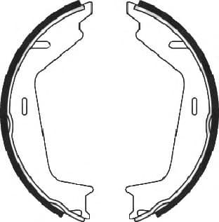 Brake shoes handbrake, Top Quality FSB645 - image 5