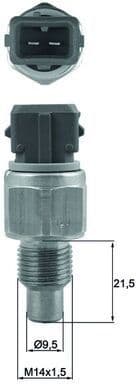 Sensor, coolant temperature BEHR TSE 32
