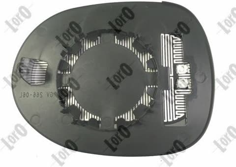 Mirror Glass, exterior mirror LORO 1415G02