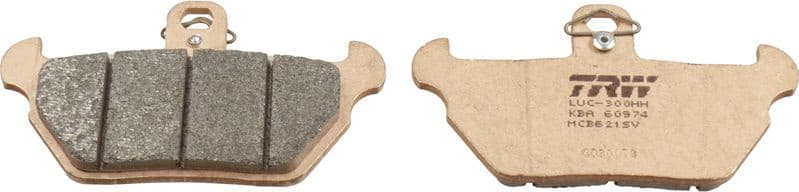 Brake Pad Set, disc brake Sinter Street MCB621SV